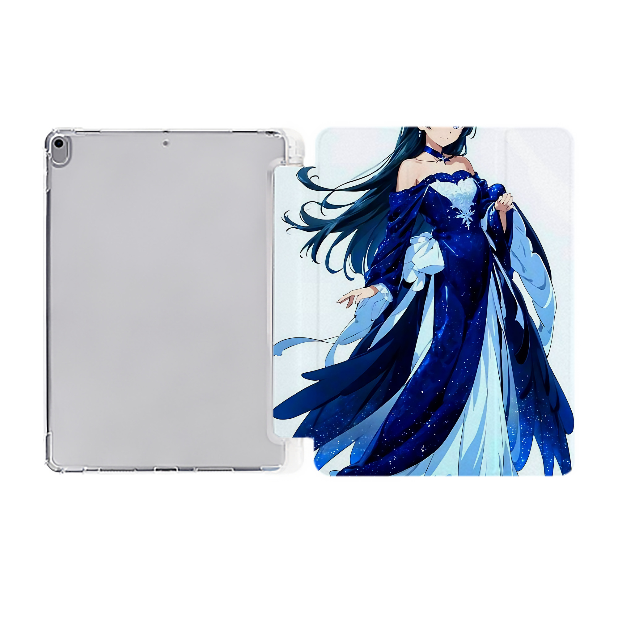 （画像用） 薬屋のひとりごと The Apothecary Diaries IPad ケース ペン収納付き 三つ折りスタンド PUレザー×シリコン 対応機種9.5/10.5/10.9インチ